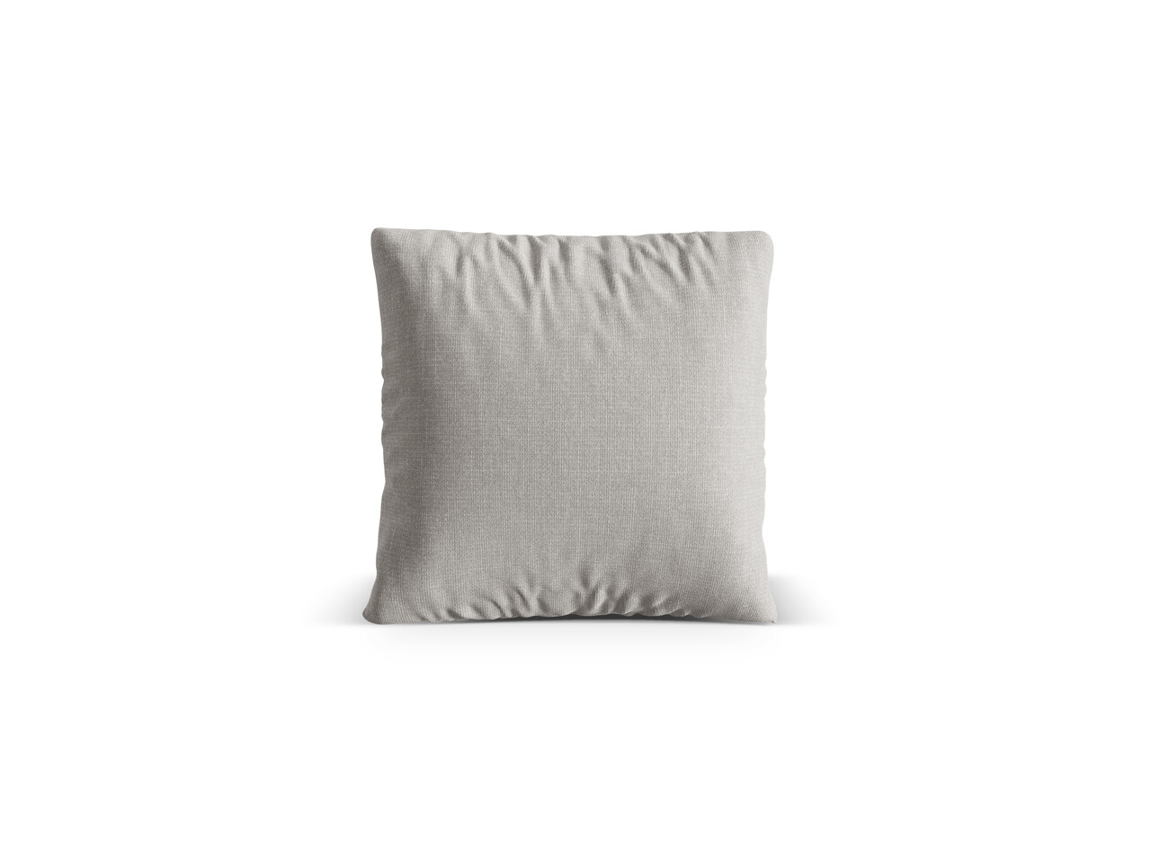 Perna decorativa, Nuria-215, Micadoni Home, 40x40 cm, tesatura structurata chenille, gri deschis - imagine 3